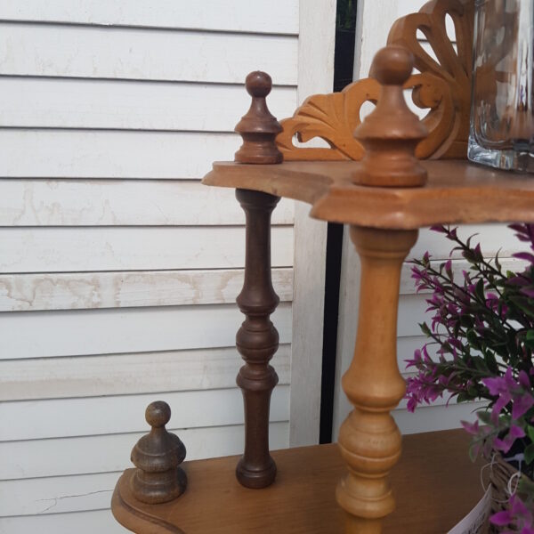 Wot Not - Display Shelves - Victorian Style - Rustic