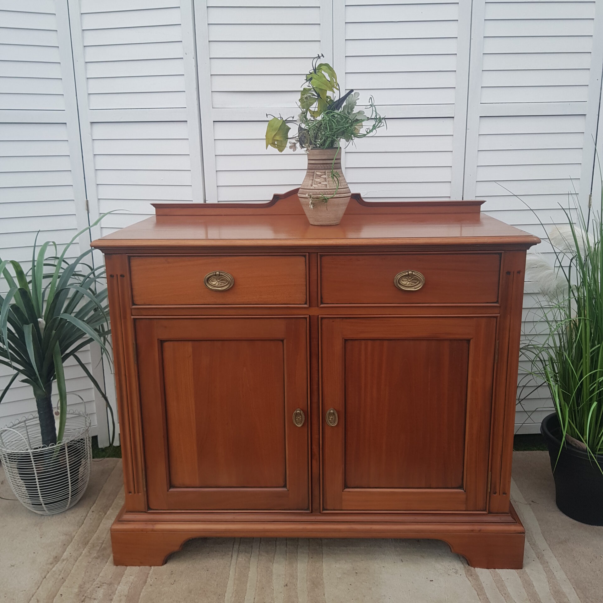 Sideboard - Victorian Style - Cherrywood Sideboard - Victorian Style - Cherrywood