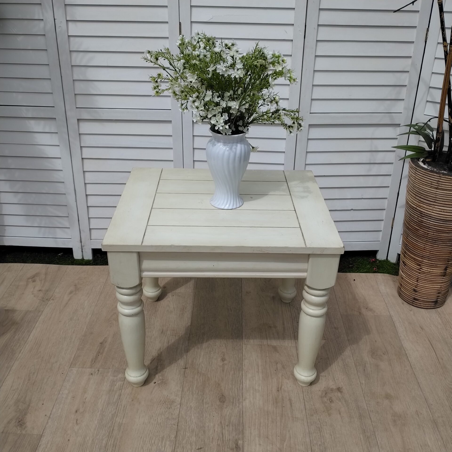 Table - Small - Side -Lamp - Painted Table - Small - Side -Lamp - Painted