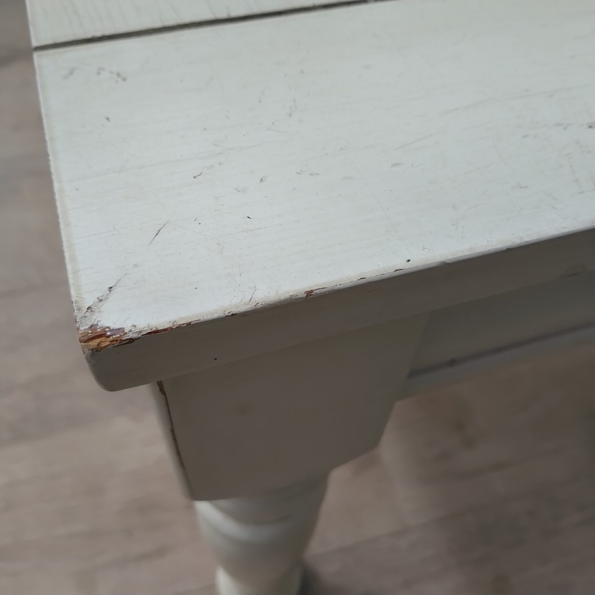 Table - Small - Side -Lamp - Painted Table - Small - Side -Lamp - Painted