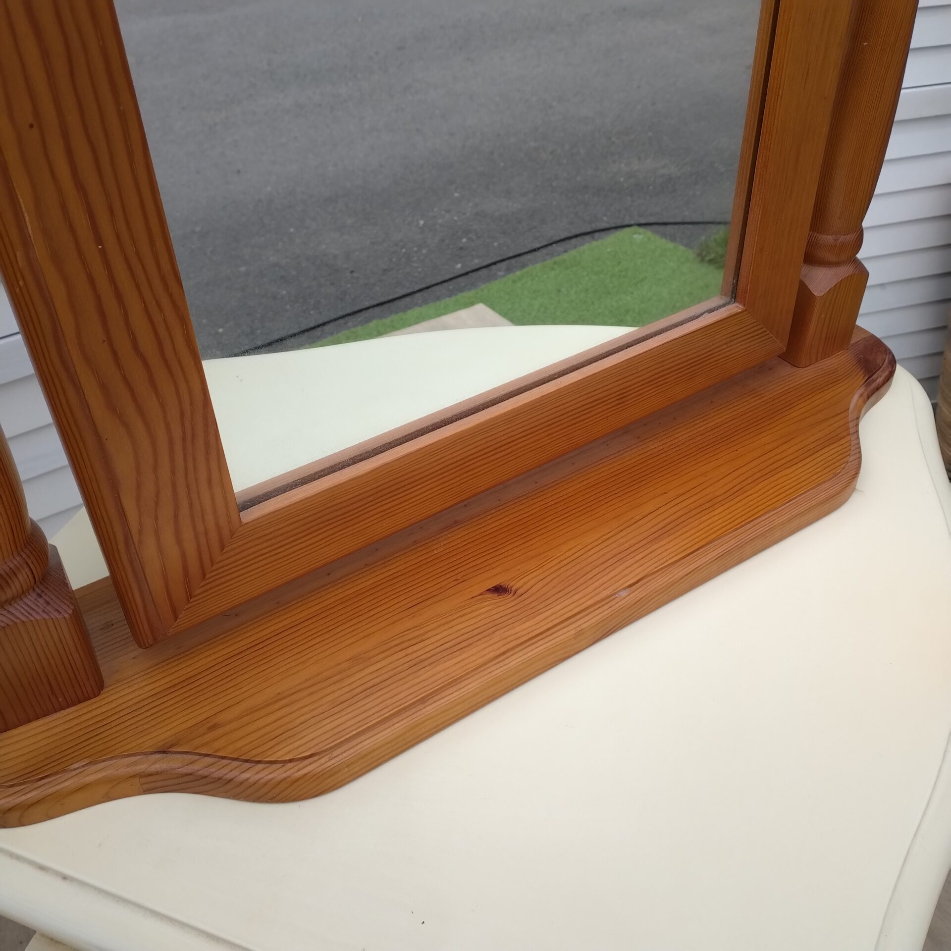 Mirror - Pine - Freestanding Mirror - Pine - Freestanding