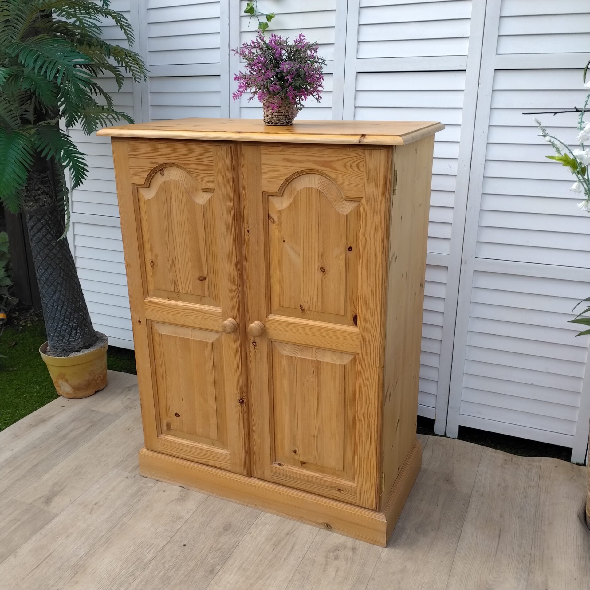Cabinet - Cupboard - Rustic Pine - Modern x Two Cabinet - Cupboard - Rustic Pine - Modern x Two