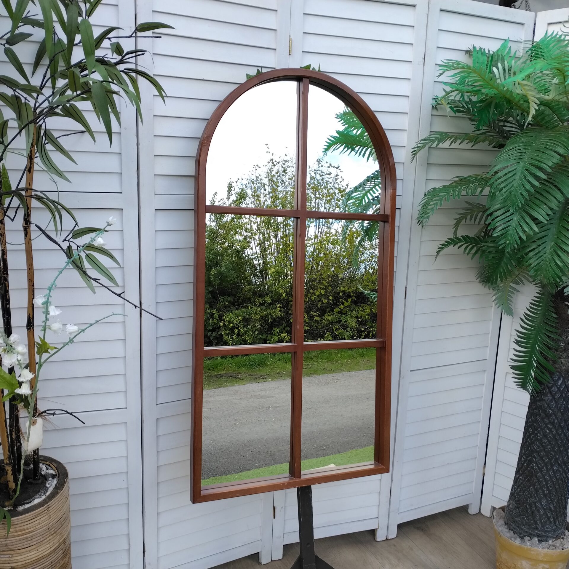 Mirror - Arched - Window Panel Style Mirror - Arched - Window Panel Style